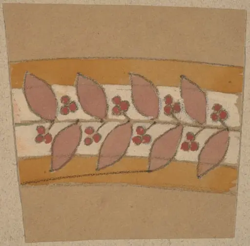 Study for a Border Design, by Charles Sprague Pearce
