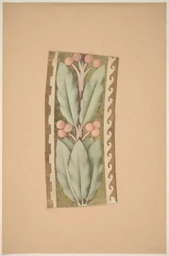 Study for a Border Design, by Charles Sprague Pearce