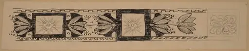 Study for a Border Design, by Charles Sprague Pearce