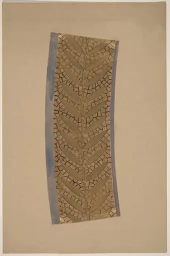 Study for a Border Design, by Charles Sprague Pearce
