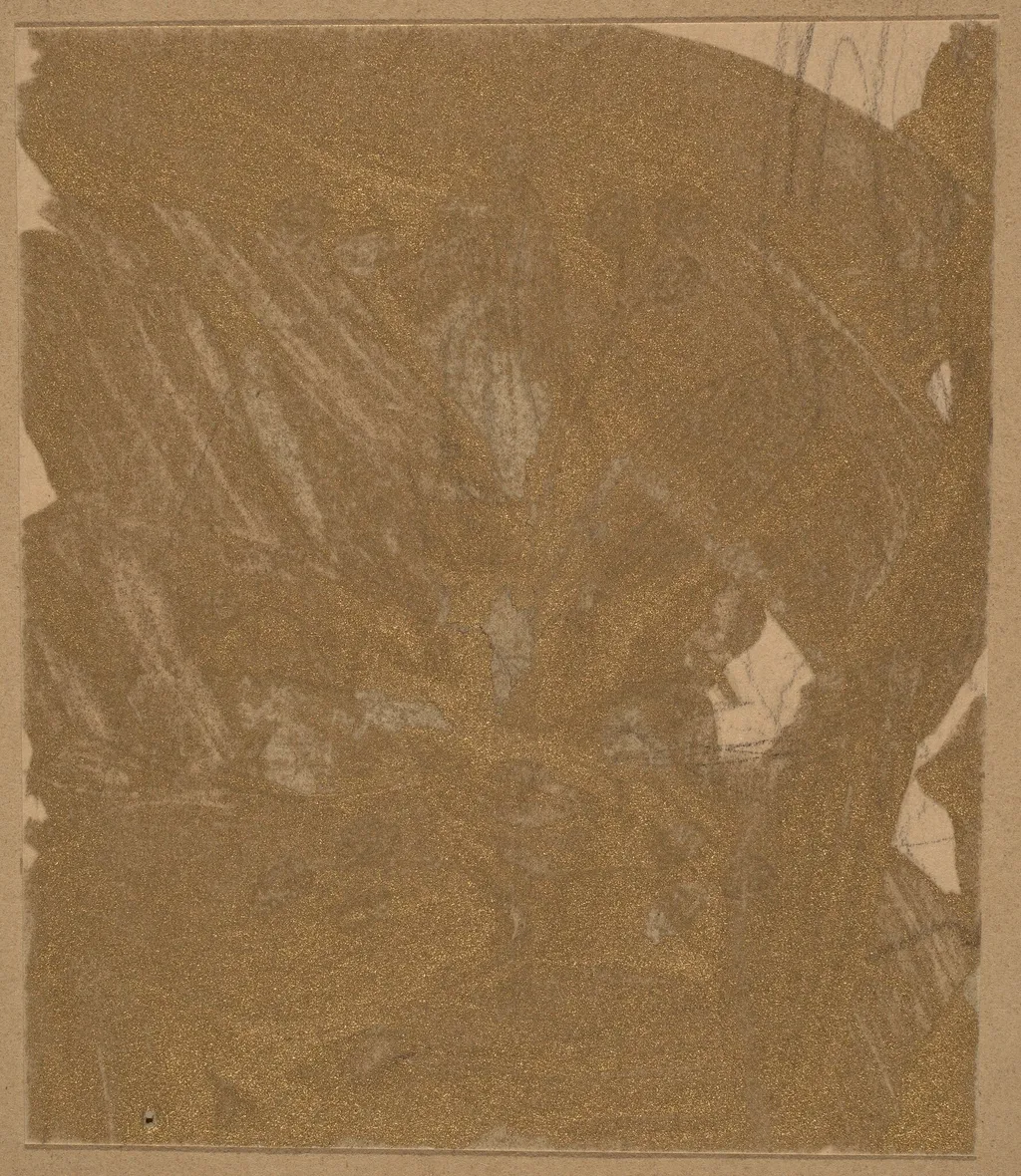 Study for a Border Design, by Charles Sprague Pearce, graphite, 1894