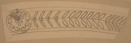 Study for a Border Design, by Charles Sprague Pearce