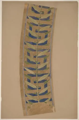 Study for a Border Design, by Charles Sprague Pearce