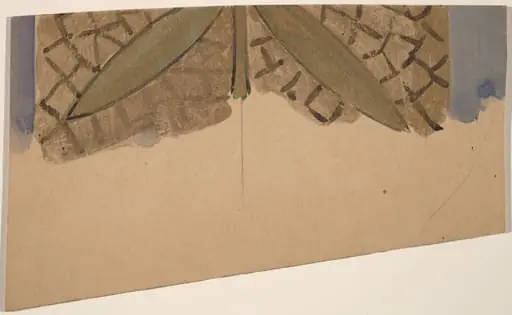 Study for a Border Design [recto], by Charles Sprague Pearce