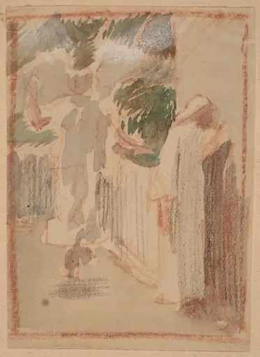 Study for a Panel, by Charles Sprague Pearce