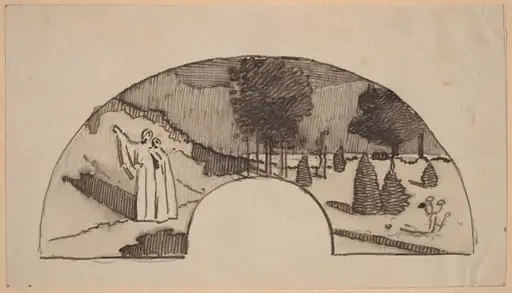 Study for an Archway, by Charles Sprague Pearce