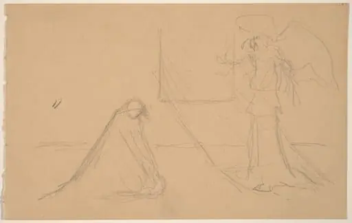 Study of Figures, by Charles Sprague Pearce
