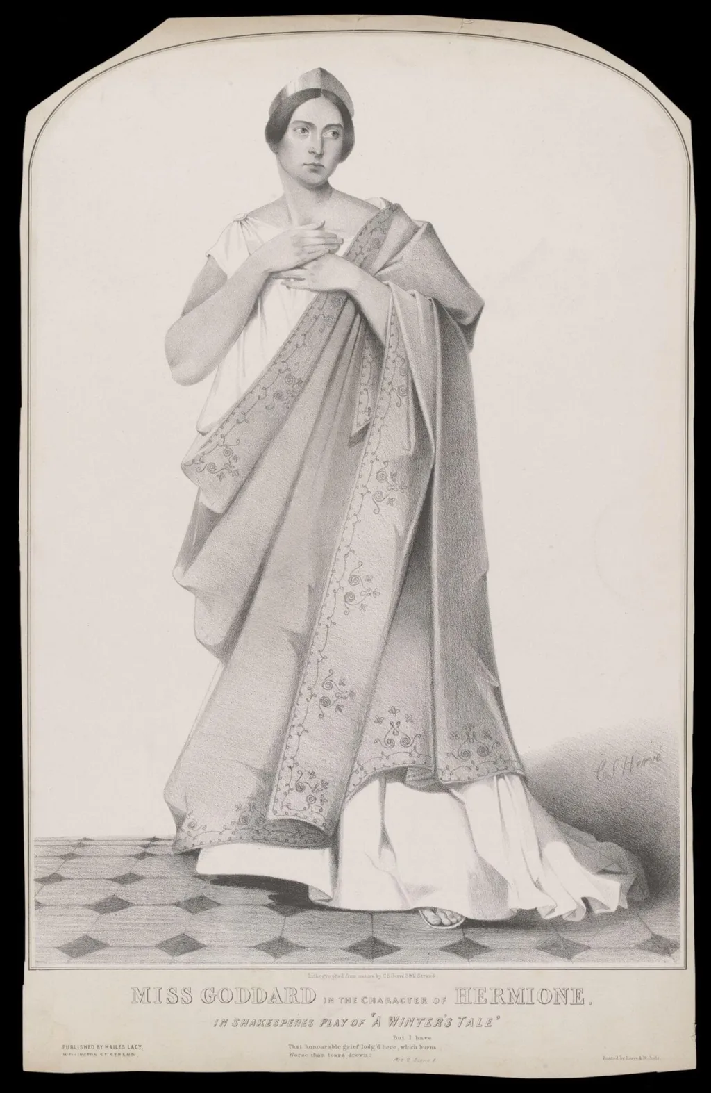 H Beard Print Collection, by Charles Stanley Herve, 1850