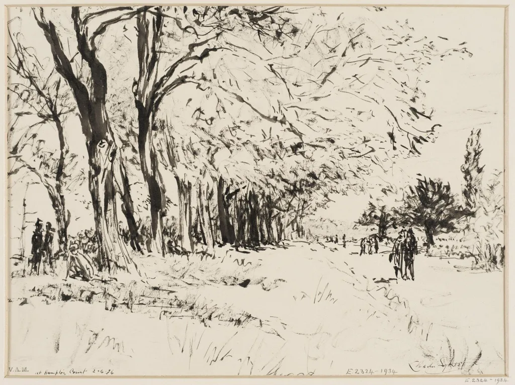 At Hampton Court, by Charles Sykes, 4