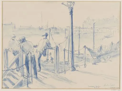 Folkestone Harbour, by Charles Sykes