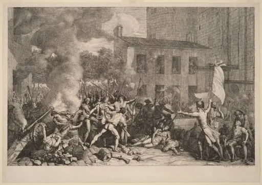 Prise de la Bastille, le 14 Juillet 1789, by Charles Thévenin