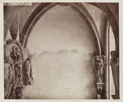 Cathedral, Santiago, Spain, Portico de la Gloria, Sculpture on the South wall, by Charles Thurston Thompson