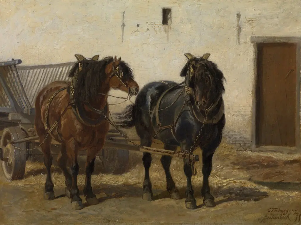 A Team of Horses, by Charles Tschaggeny