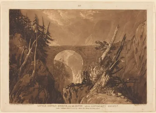 Little Devil's Bridge, by Charles Turner