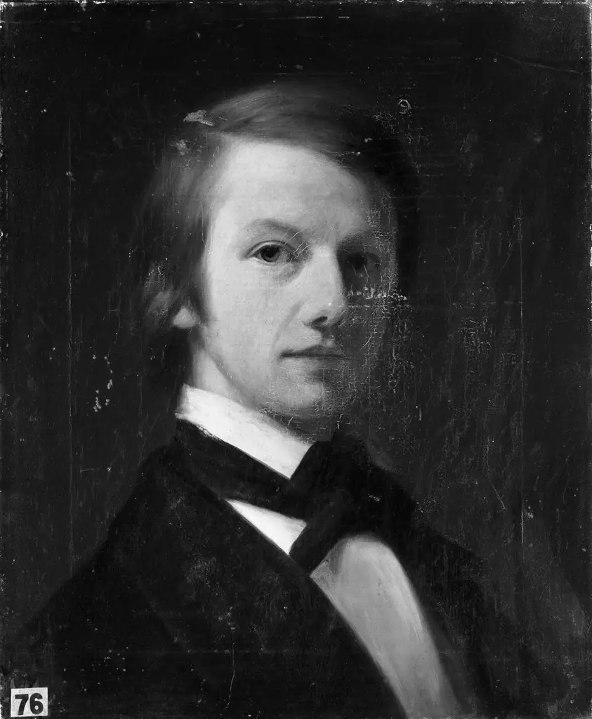 Self Portrait, by Charles V. Bond