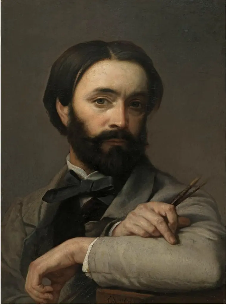 Self Portrait, by Charles Verlat