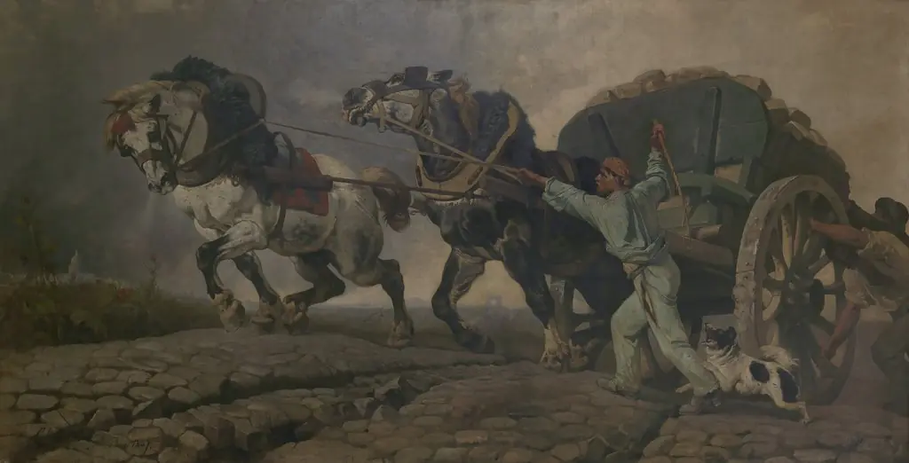The heavy load, by Charles Verlat