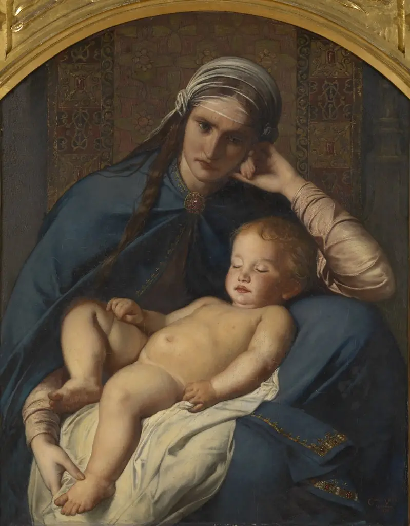The mother of the messiah, by Charles Verlat