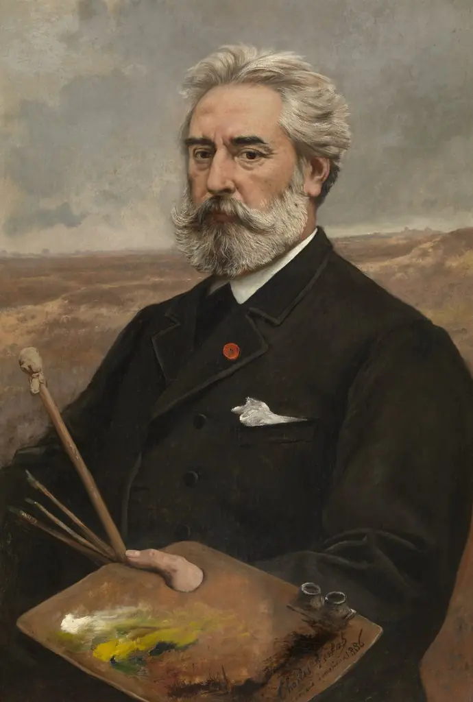 The Painter Jean Pierre François Lamorinière, by Charles Verlat