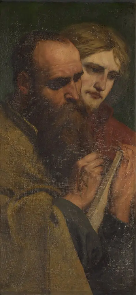 Two Evangelists, by Charles Verlat