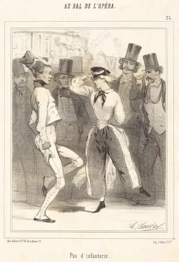 Pas d'Infanterie, by Charles Vernier