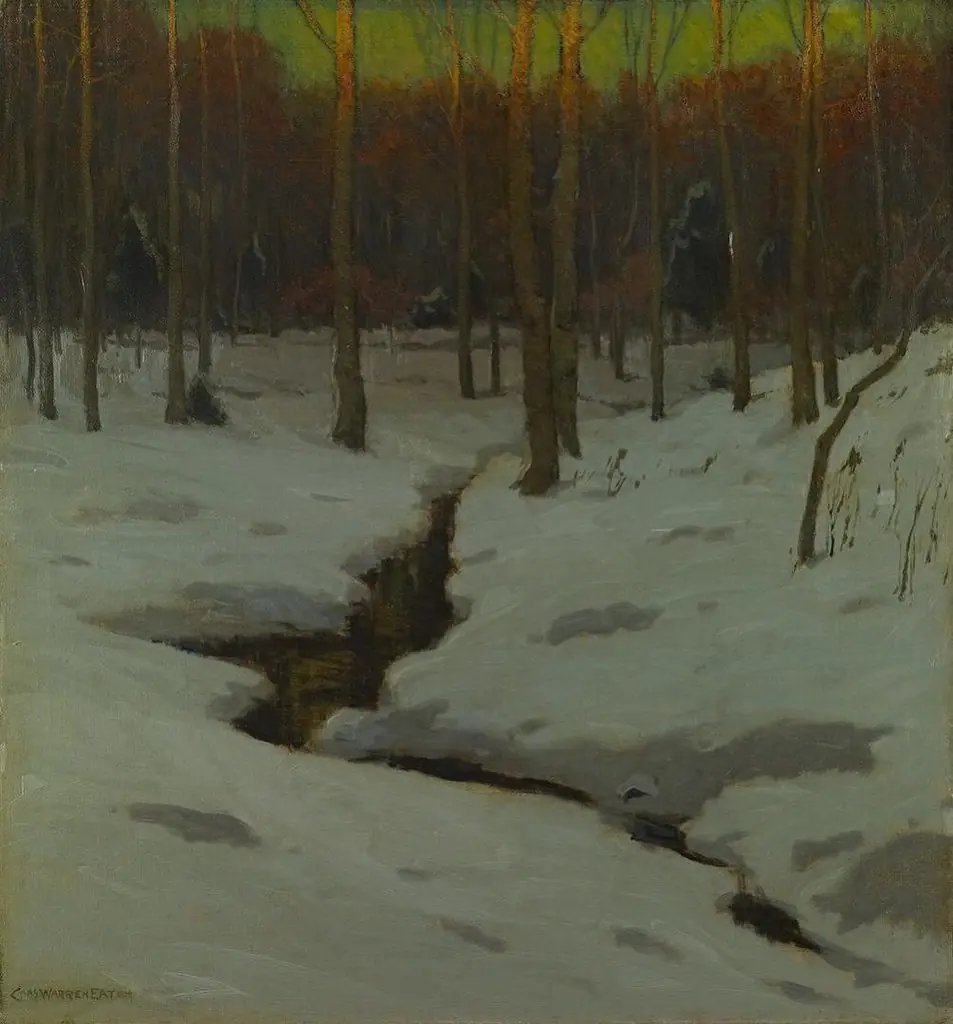 Winter Woods, by Charles Warren Eaton