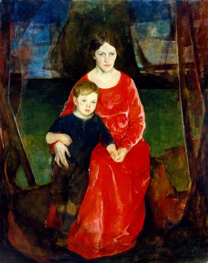 American Motherhood, by Charles Webster Hawthorne