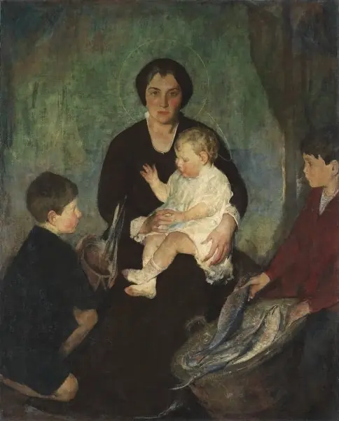 The Offering, by Charles Webster Hawthorne