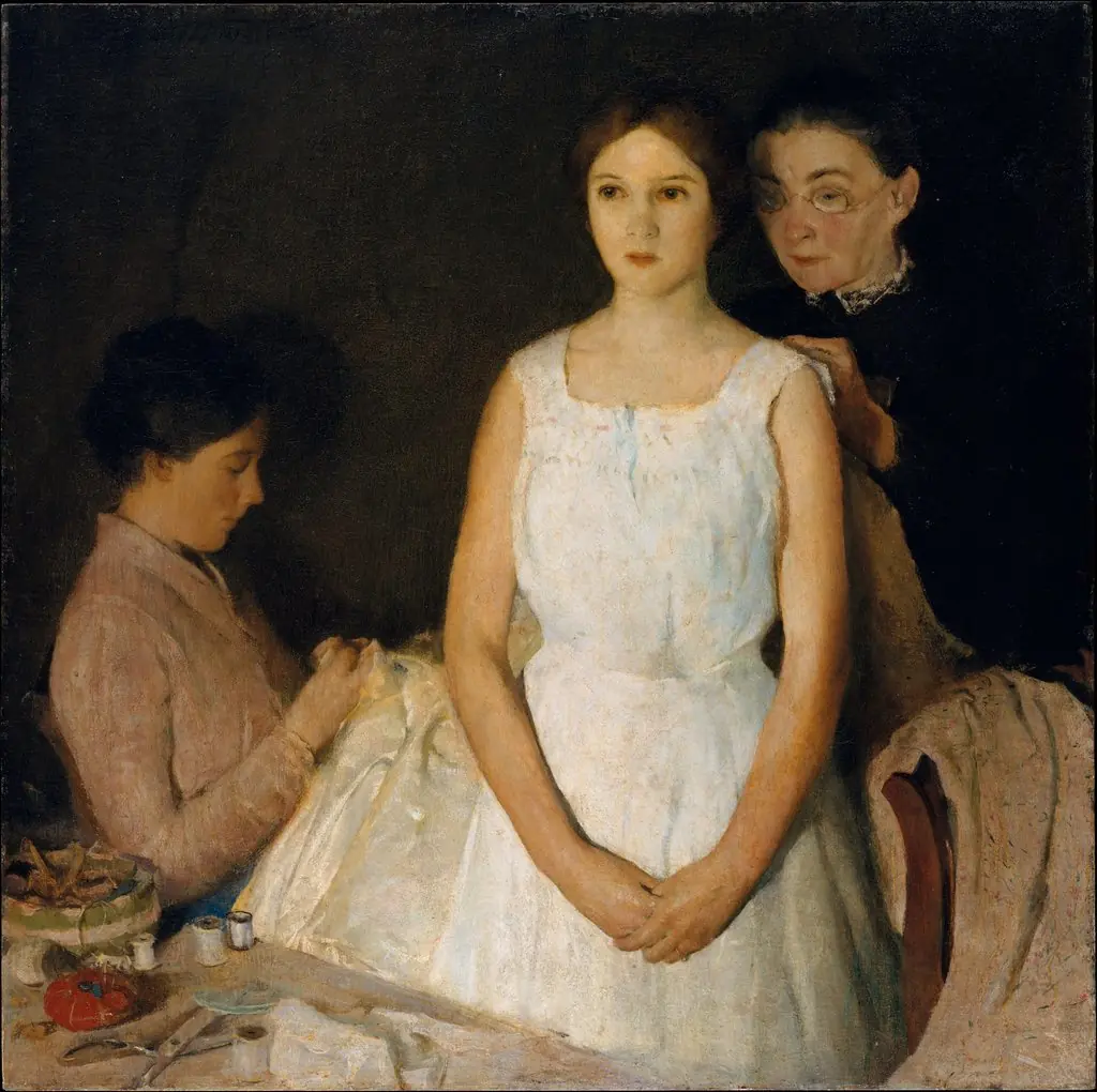 The Trousseau, by Charles Webster Hawthorne