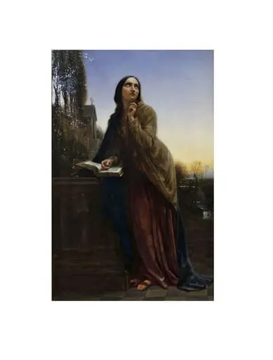 Il Penseroso, by Charles West Cope