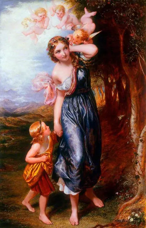 L'allegro, by Charles West Cope