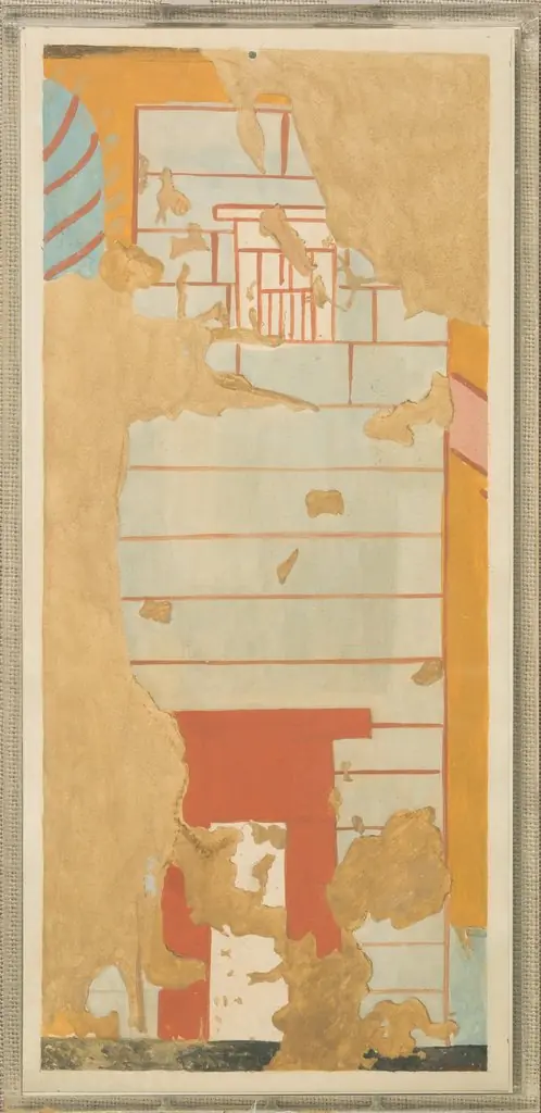 Facade of a House, Tomb of Djehutynefer, by Charles Wilkinson