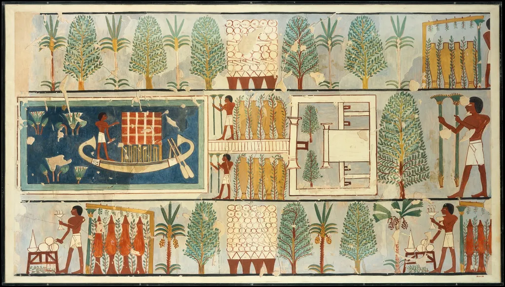 Funeral Ritual in a Garden, Tomb of Minnakht, by Charles Wilkinson, unspecified