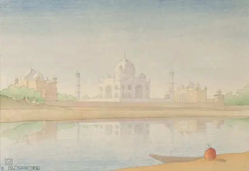 Taj Mahal, by Charles William Bartlett