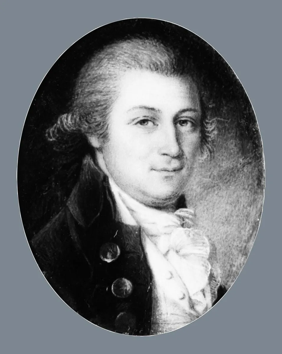 James Peale, by Charles Willson Peale, watercolor, 1788