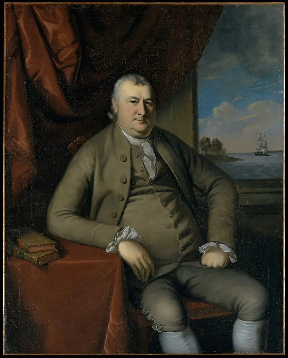 Samuel Mifflin, by Charles Willson Peale, oil, 1778