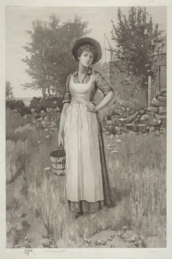 Untitled (Farmer's Daughter), by Charles X. Harris