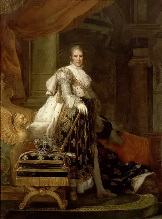 Charles X of France, by François Gérard