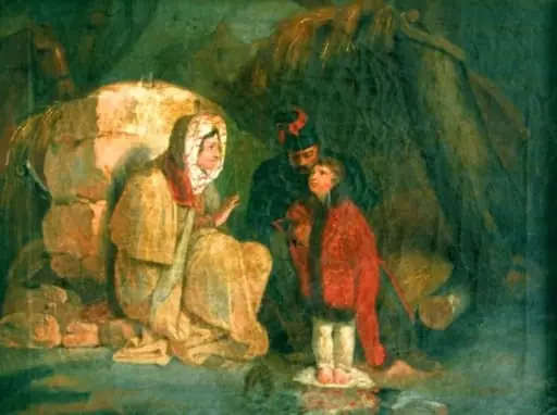 Femeie cu copil și un ostaș, by Charlet Nicholas Toussaint