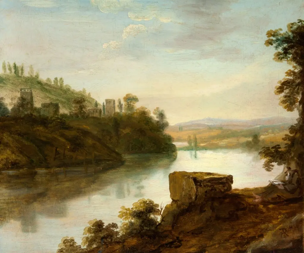 Pastoral Landscape, by Charlotte Nasmyth