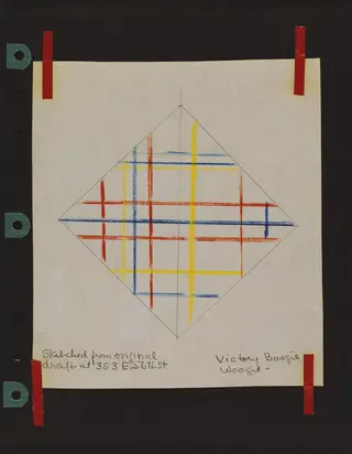 Untitled, by Charmion von Wiegand, 1942