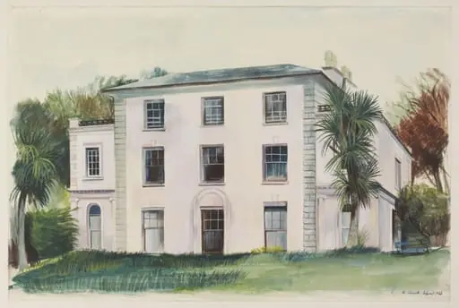 Marlborough House [garden front], Falmouth, by Cheek