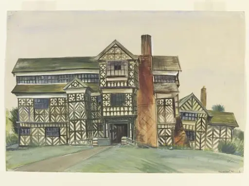 Moreton Old (or Little) Hall (The back)
