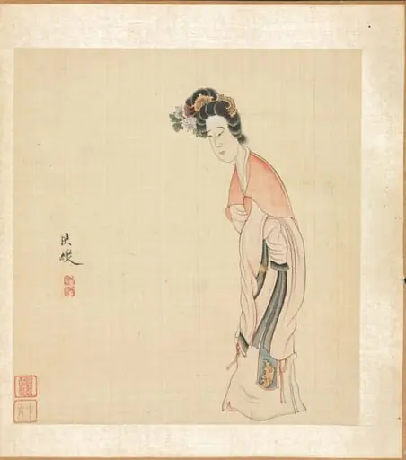 Paintings after Ancient Masters: A Lady, by Chen Hongshou