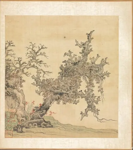 Paintings after Ancient Masters: An Ancient Tree, by Chen Hongshou