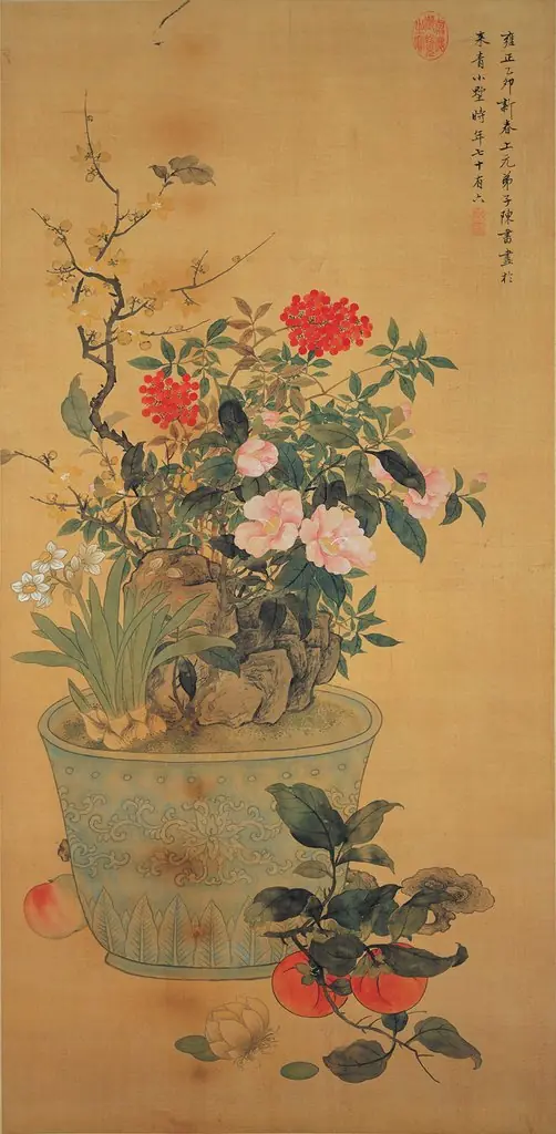 Painting for the New Year, by Chen Shu