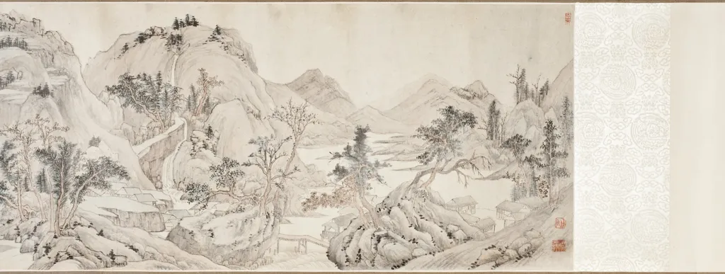 Dream Journey among Rivers and Mountains, Number 150, by Cheng Zhengkui, unspecified, 1662