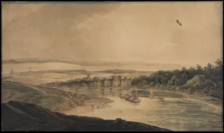 Chepstow Castle on the Wye, Monmouthshire