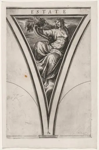 Estate (Summer or Ceres), by Cherubino Alberti
