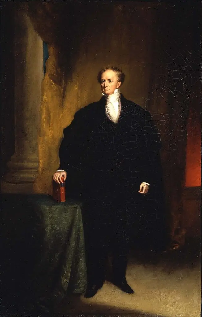 Abbott Lawrence, by Chester (Charles) Harding